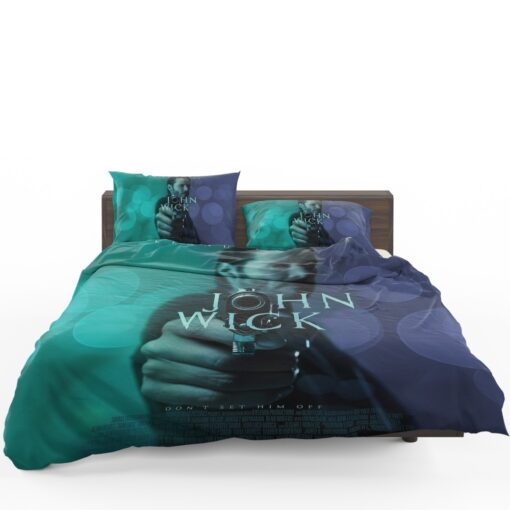 John Wick 2014 Movie Keanu Reeves Bedding Set