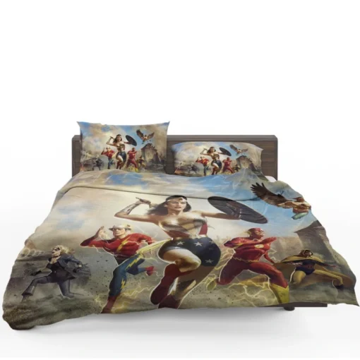 Justice Society World War II Movie Bedding Set