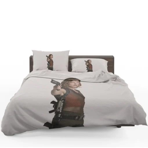 Milla Jovovich in Resident Evil Apocalypse Movie Bedding Set