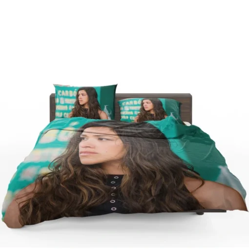 Gina Rodriguez in Miss Bala Movie Bedding Set