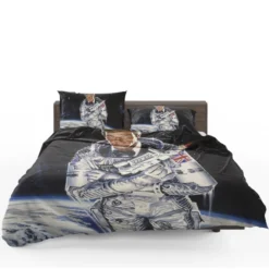 Moonraker Movie Roger Moore James Bond Bedding Set