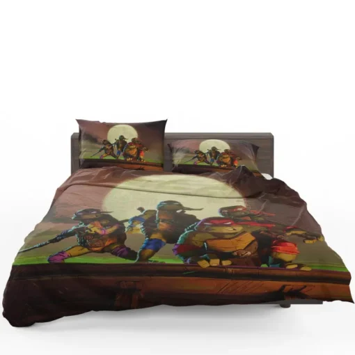 Mutant Mayhem Teenage Ninja Turtles Unite Bedding Set