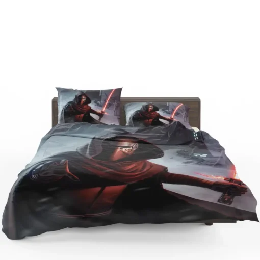 Star Wars Movie Kylo Ren Lightsaber Stormtrooper Bedding Set