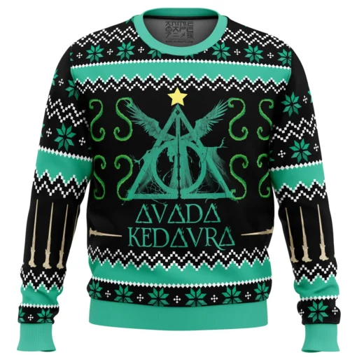 Harry Potter Avada Kedavra Ugly Christmas Sweater