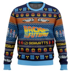 Back To The Future Ugly Christmas Sweater