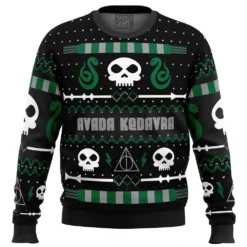 The Dark Sweater Harry Potter Ugly Christmas Sweater