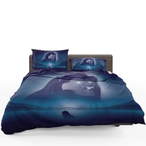 The Lion King Movie Poster Majestic Roar Bedding Set