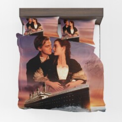 Titanic bedding set queen size 5pcs