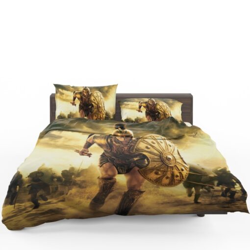 Troy Achilles Brad Pitt Adventure Bedding Set