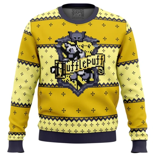 Harry Potter Hufflepuff Ugly Christmas Sweater