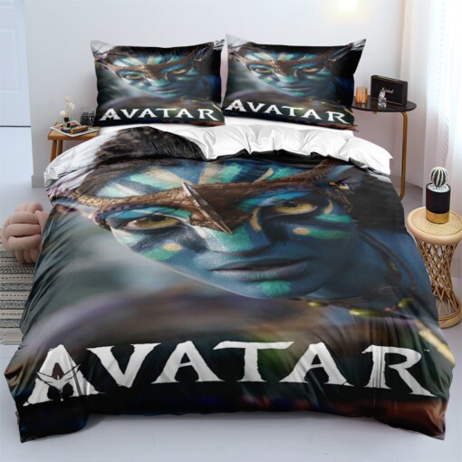 Avatar 2 The Way of Water Bedding Sets Duvet Cover  Flatsheet  Pillowcase For Your Lover