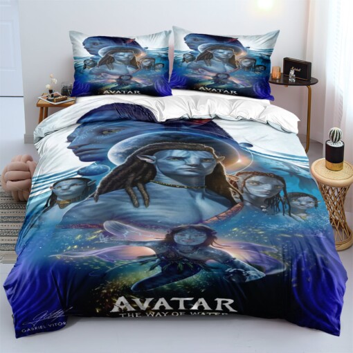 Avatar 2 The Way of Water Bedding Sets ? Duvet Cover  Flatsheet  Pillowcases Perfect Gift For Fans