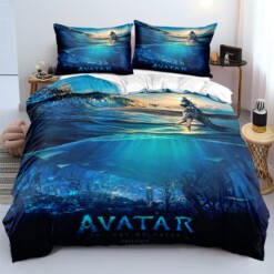 Avatar 2 The Way of Water Decorative Bedding Sets For Fan Home Bedroom Decor