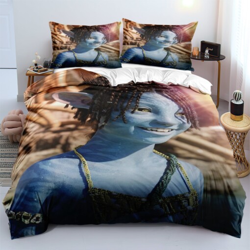 Avatar 2 The Way of Water Duvet Cover Flatsheet Pillowcase Bedding Set Home Decor