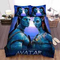 Avatar (2009) Movie Poster Artwork 4 Bed Sheets Spread  Duvet Cover Bedding Sets