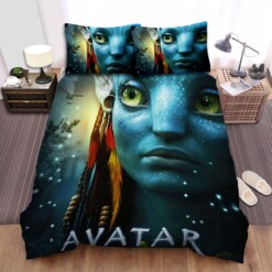 Avatar (2009) Movie Poster Artwork 5 Bedding Sets  Duvet Cover Flatsheet Gift For Halloween  Thanksgiving  Christmas