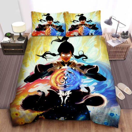 Avatar The Last Airbender Korra Connecting With Avatar Spirit Artwork Bedding Sets ? Duvet Cover  Flatsheet  Pillowcases For Every Bedroom