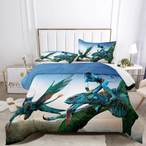 Avatar Unobtanium Bedding Sets Duvet Cover  Flatsheet  Pillowcase For Your Lover