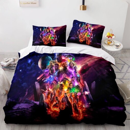 Avengers Cosplay Bedding Sets ? Duvet Cover  Flatsheet  Pillowcases For Every Bedroom