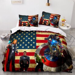 Avengers Cosplay Bedding Sets ? Duvet Cover  Flatsheet  Pillowcases For Every Bedroom Style 2