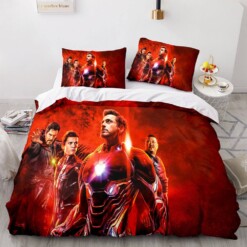 Avengers Cosplay Bedding Sets Gift For Birthday  Halloween  Christmas  Thanksgiving Style 2