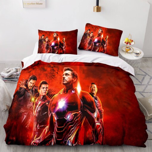 Avengers Cosplay Bedding Sets Gift For Birthday  Halloween  Christmas  Thanksgiving Style 2