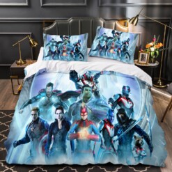 Avengers Cosplay Bedding Sets Gift For Christmas  Birthday  Thanksgiving Style 3