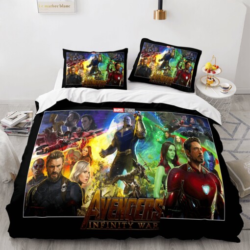 Avengers Cosplay Bedding Sets Gift For Halloween  Thanksgiving  Christmas Style 2