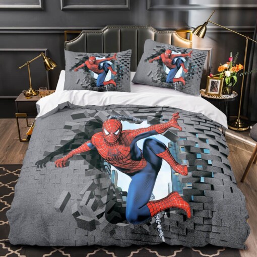 Avengers Cosplay Bedding Sets  Gift For Halloween  Thanksgiving  Christmas Style 3