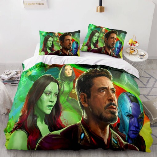 Avengers Cosplay Bedding Sets Gift For Halloween  Thanksgiving  Christmas