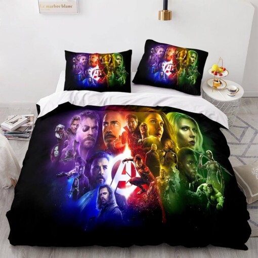 Avengers Cosplay Decorative Bedding Sets For Fan