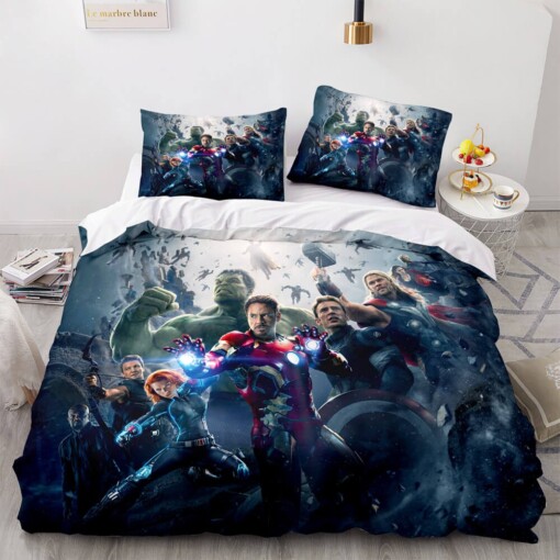 Avengers Cosplay Decorative Bedding Sets For Fan Style 2