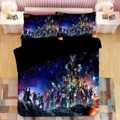 Avengers Endgame Bedding Sets Gift For Birthday  Halloween  Christmas  Thanksgiving