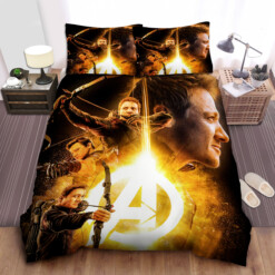 Avengers Hawkeye Bed Sheets Spread  Duvet Cover Bedding Sets