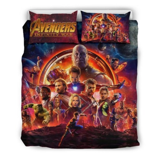 Avengers: Infinity War Bedding Set (Duvet Cover & Pillowcases)