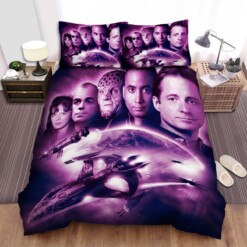 Babylon 5 (1993-1998) Movie Galaxy Background Bedding Sets ? Duvet Cover  Flatsheet  Pillowcases Perfect Gift For Fans