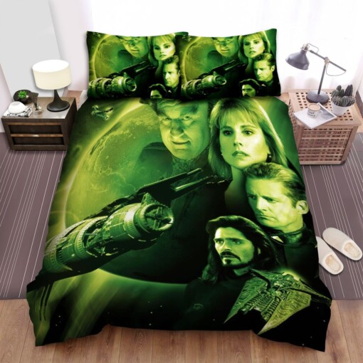 Babylon 5 (1993-1998) Movie Poster I Bedding Sets  Duvet Cover Flatsheet Gift For Wife  Husband  Besties