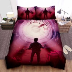 Back To The Future Marty Mcfly Performing On Stage Illustration Bedding Sets Duvet Cover  Flatsheet  Pillowcase For Your Lover