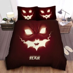 Batman Animated Series Nothing To Fear Bedding Sets ? Duvet Cover  Flatsheet  Pillowcases Perfect Gift For Fans