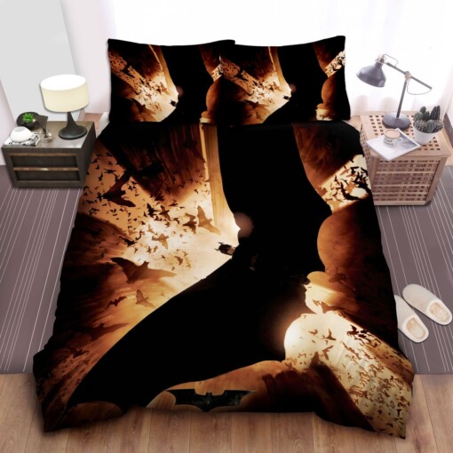 Batman Begins Movie Poster Bed Sheets Spread  Duvet Cover Bedding Sets