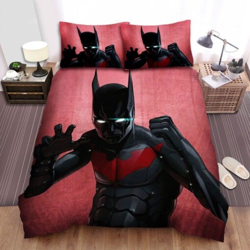 Batman Beyond Animated Series Art 32 Bedding Set  Duvet Cover Gift For Christmas  Birthday  Thanksgiving