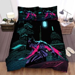 Batman Beyond Animated Series Art 41 Bedding Sets  Duvet Cover Flatsheet Gift For Wife  Husband  Besties