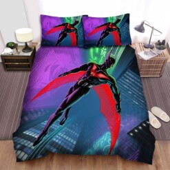 Batman Beyond Animated Series Art 49 Bedding Sets  Duvet Cover Flatsheet Gift For Halloween  Thanksgiving  Christmas