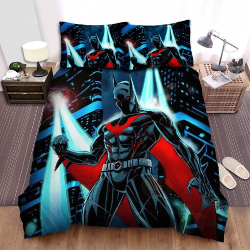 Batman Beyond Animated Series Art 74 Bedding Sets Duvet Cover  Flatsheet  Pillowcase For Your Lover