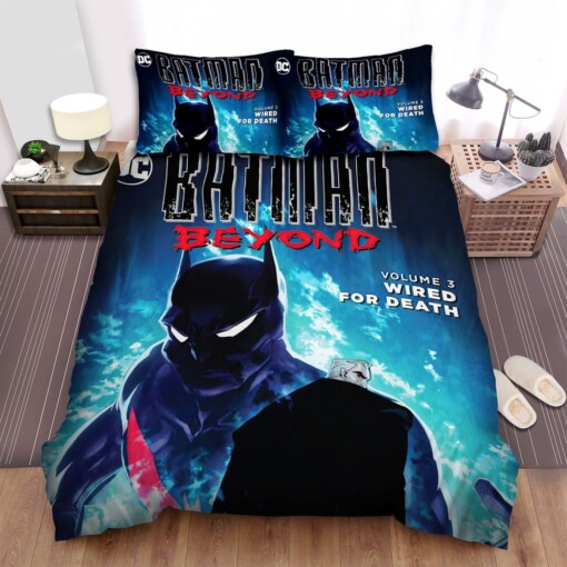 Batman Beyond Series Poster 12 Bedding Sets Duvet Cover  Flatsheet  Pillowcase For Your Lover