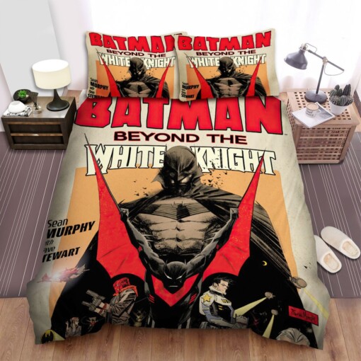 Batman Beyond Series Poster 4 Bedding Sets Duvet Cover  Flatsheet  Pillowcase For Your Lover