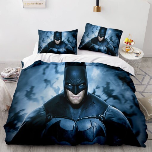 Batman Cosplay Full Bedding Sets ? Duvet Cover  Flatsheet  Pillowcases Perfect Gift For Fans