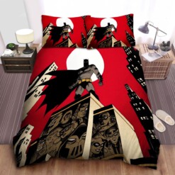 Batman The Adventures Continue Artwork Bedding Set  Duvet Cover Gift For Christmas  Birthday  Thanksgiving