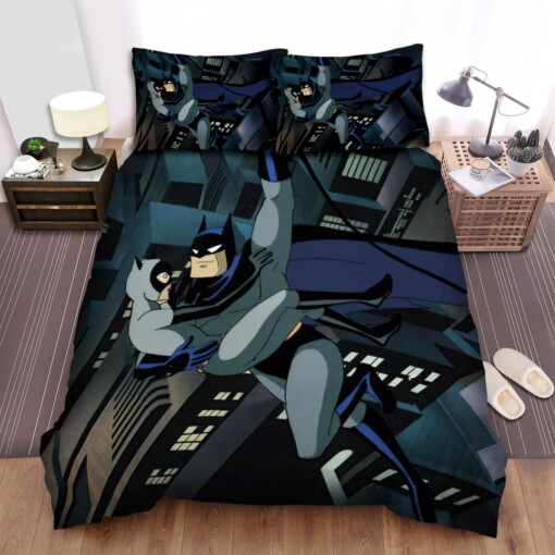 Batman: The Animated Series Catwoman Bedding Sets  Duvet Cover Flatsheet Gift For Wife  Husband  Besties