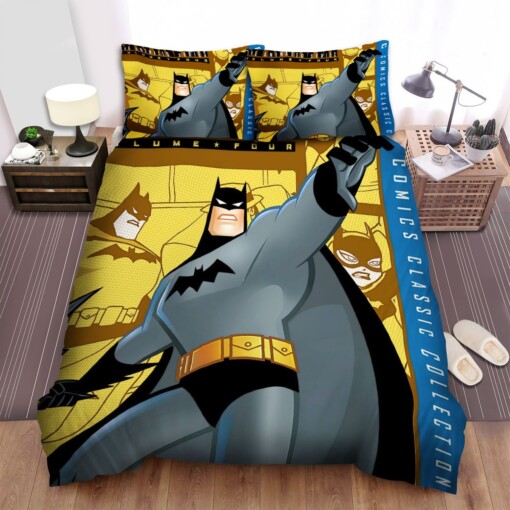 Batman: The Animated Series Dc Comics Bedding Sets  Duvet Cover Flatsheet Gift For Halloween  Thanksgiving  Christmas